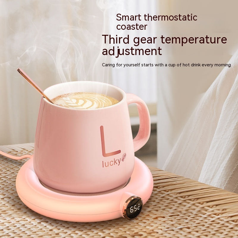 Smart Coffee Warmer Coaster – Home Thermostatic Beverage Heater - My Store