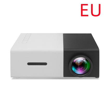 Portable Projector 3D Hd Led Home Theater Cinema HDMI-compatible Usb Audio Projector Yg300 Mini Projector - My Store