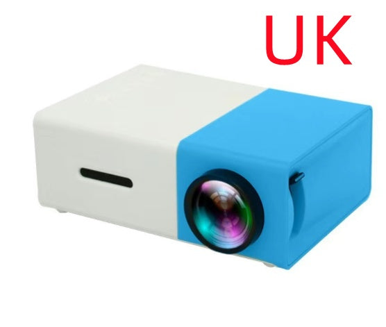 Portable Projector 3D Hd Led Home Theater Cinema HDMI-compatible Usb Audio Projector Yg300 Mini Projector - My Store