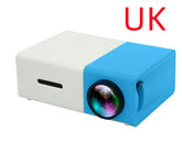 Portable Projector 3D Hd Led Home Theater Cinema HDMI-compatible Usb Audio Projector Yg300 Mini Projector - My Store