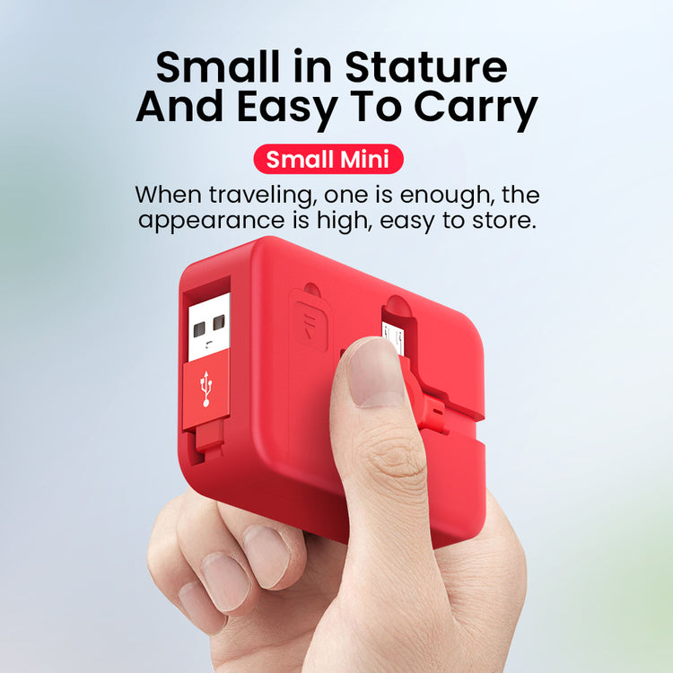 4 In 1 Retractable USB Cable Creative Macaron Type C Micro Cable For I Phone With Phone Stand Charging Data Cable Line Storage Box - My Store