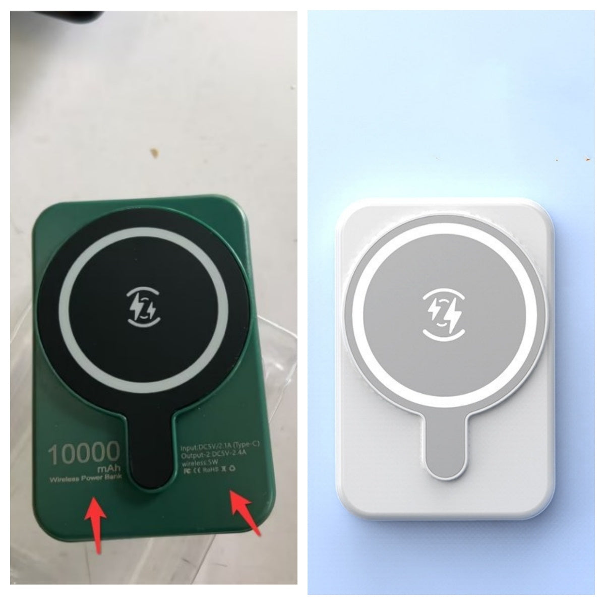 Mini Fast Charging Magnetic Wireless Power Bank 5000 MAh Portable - My Store